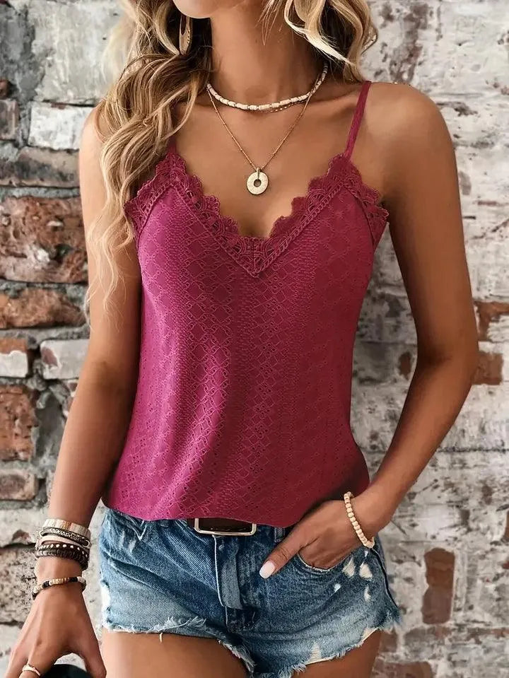 Clara - Elegant Eyelet Top For Women 7