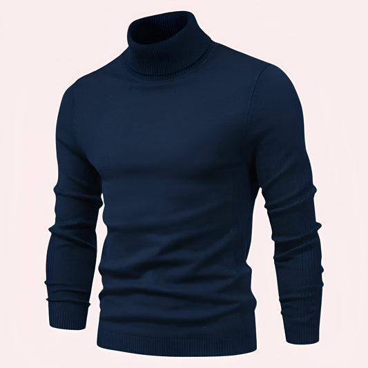 Eli – Men’s Sweater with Turtleneck