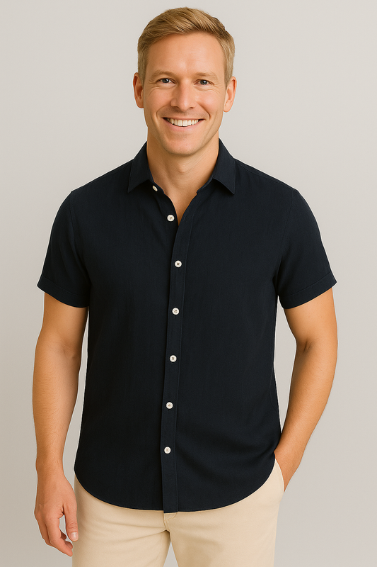 Alexander - Elegant Linen Shirt For Men 5