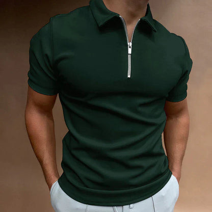 William - Stylish Zip Polo Shirt For Men 5