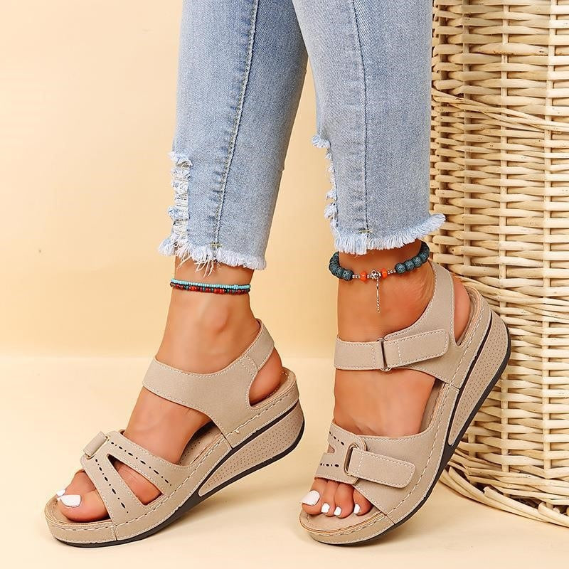 Isa - Elegant Wedge Sandals For Women 3