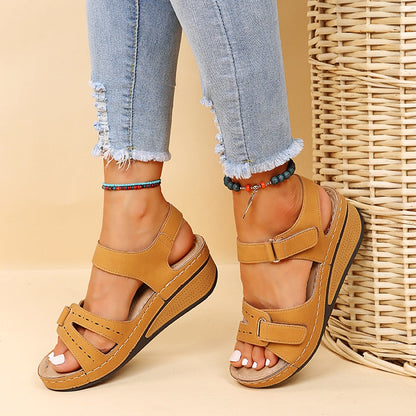 Isa - Elegant Wedge Sandals For Women 2