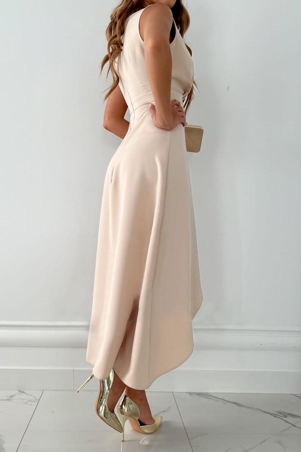 Ava - Elegant Midi Cocktail Dress for Women 2