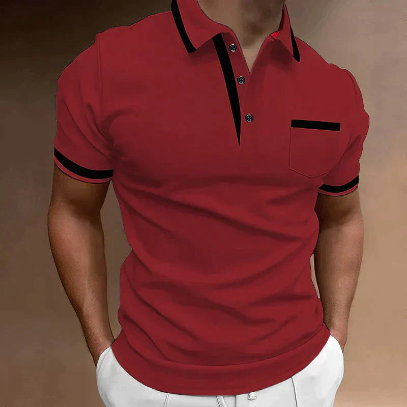 Gabriel - Classic Fit Polo Shirt For Men 2